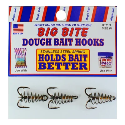 dough bait hook #4 treble hook