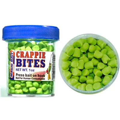 crappie bites green