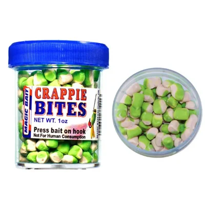 crappie bites white
