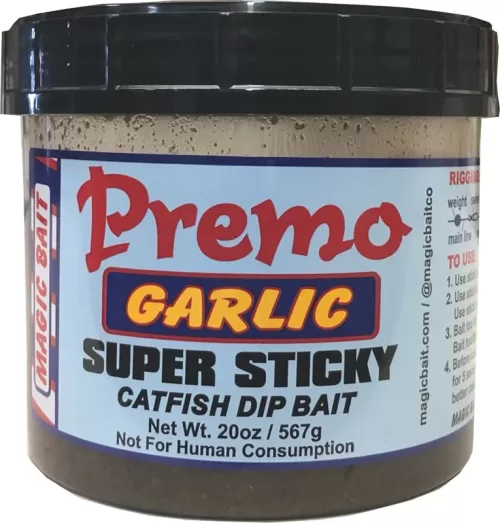 premo garlic super sticky catfish bait