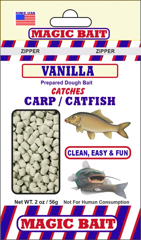 vanilla carp catfish dough bait