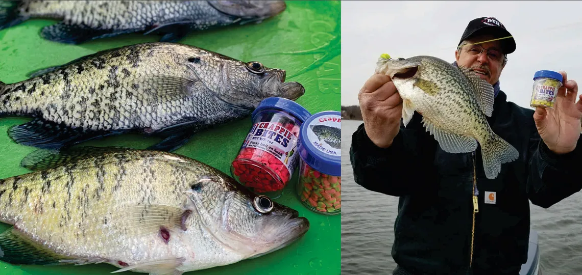 crappie bites magic bait