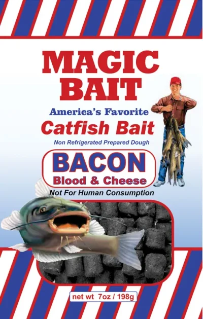 magic bait catfish bait bacon